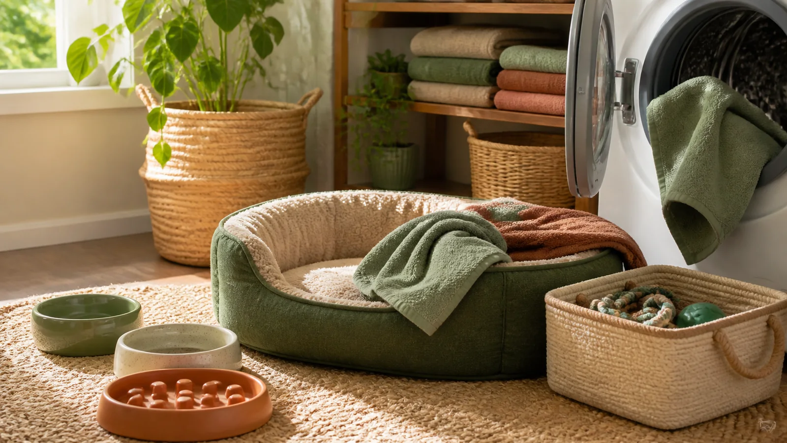 Care and ownership context for a practical cleaning routine for pet beds, bowls and accessories
