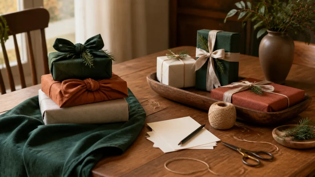 Editorial still life illustrating best last-minute gift formats that still feel considered