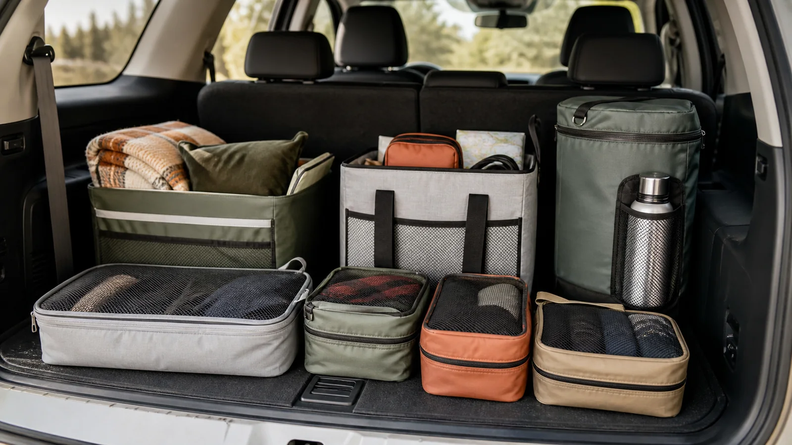 Selection details related to best organization tools for a normal american road trip