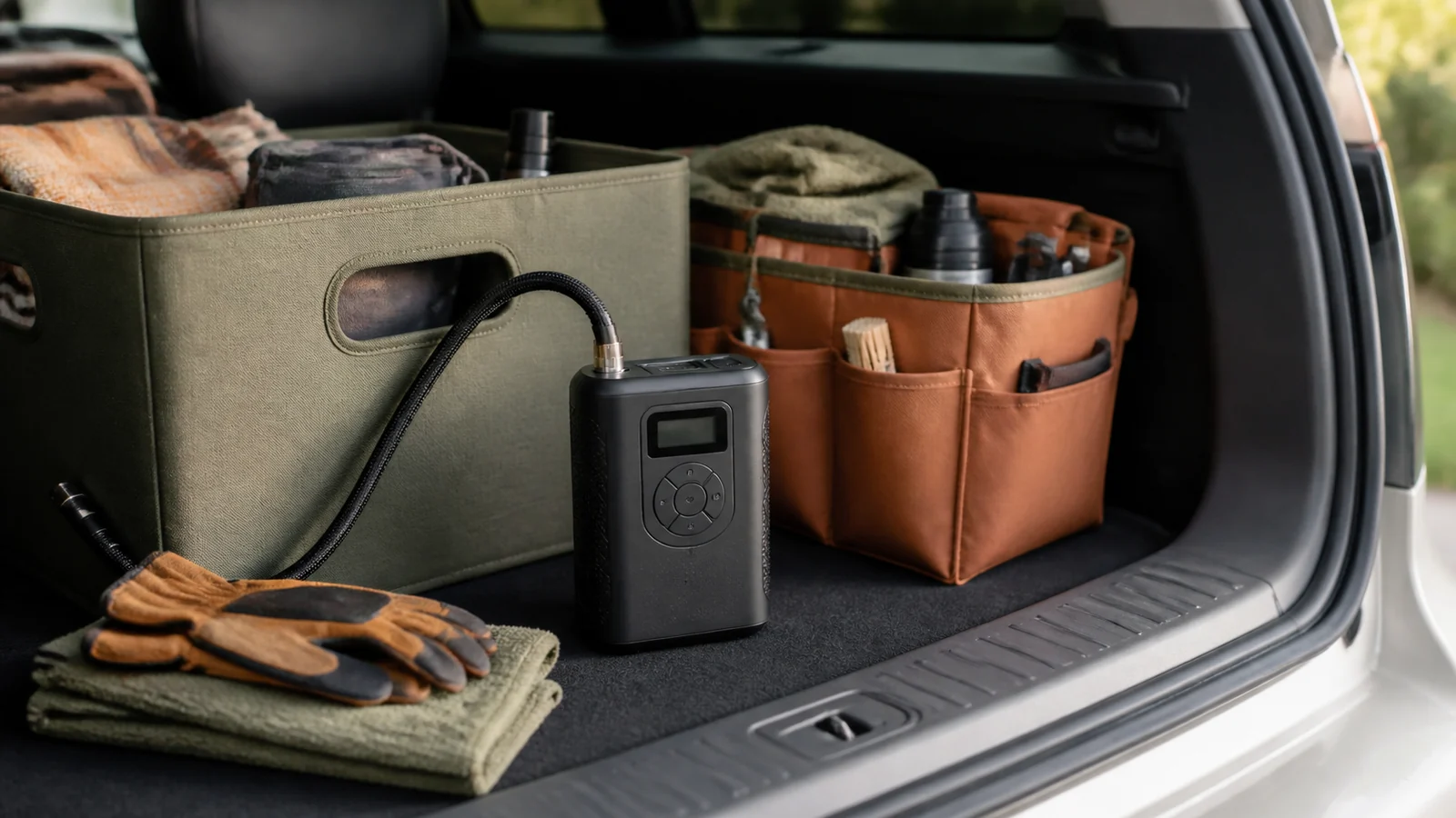 Care and ownership context for buying a portable tire inflator: compatibility, controls and storage