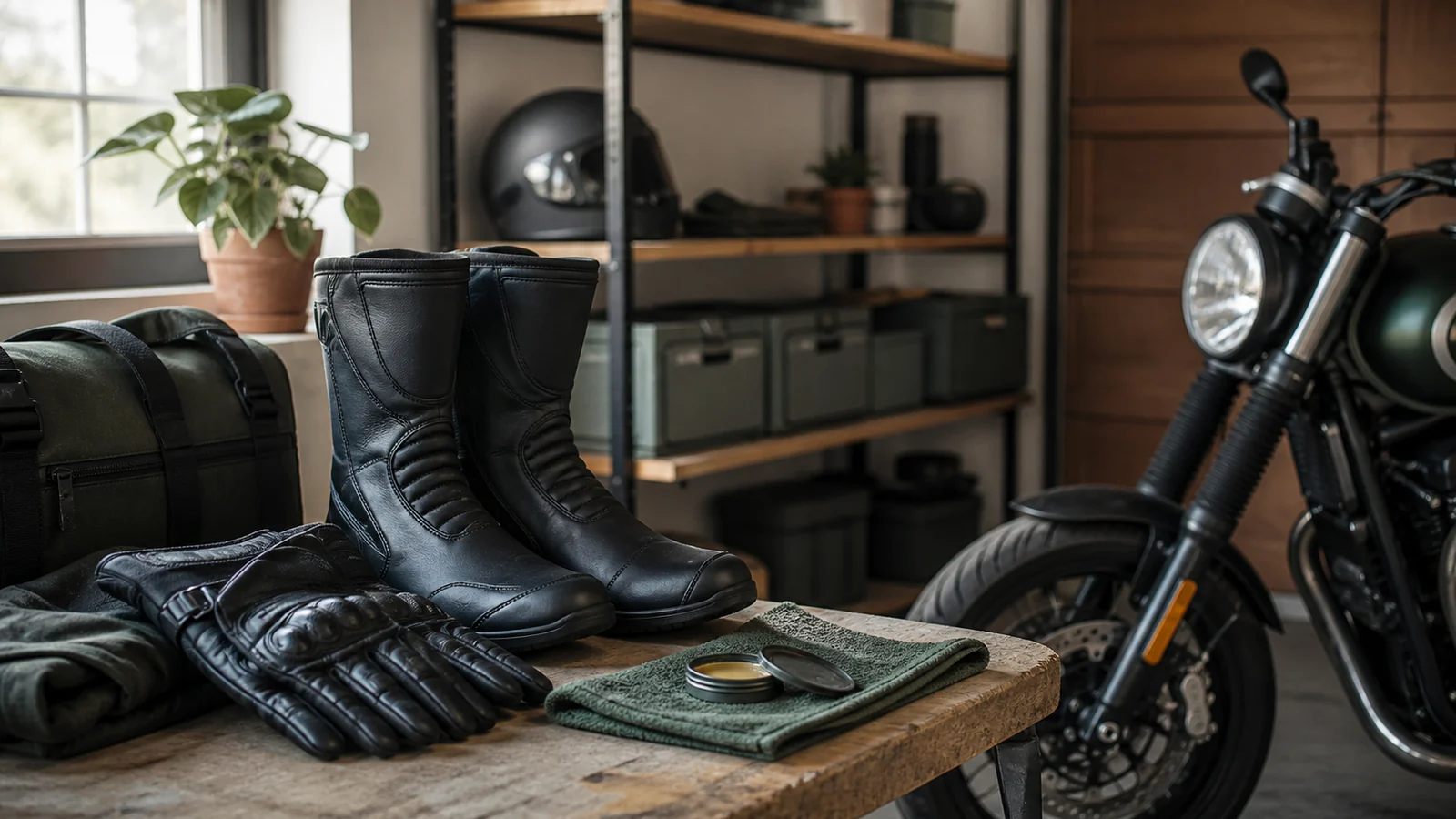 Care and ownership context for buying motorcycle gloves and boots: fit, coverage and care