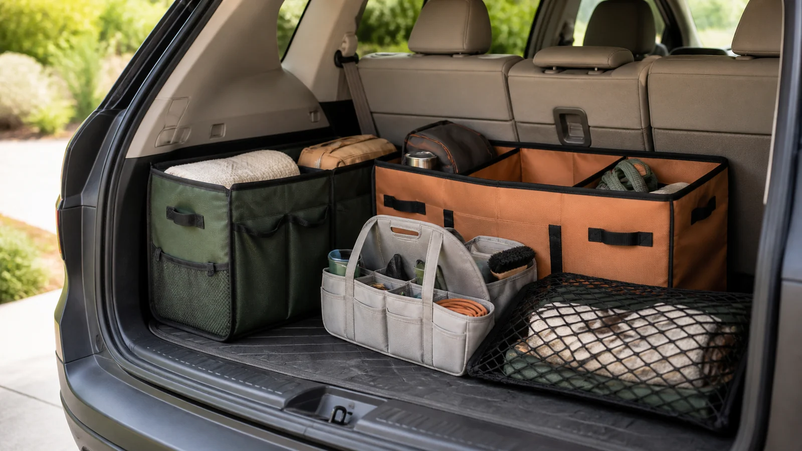 Selection details related to choosing a cargo organizer that stays useful and secure