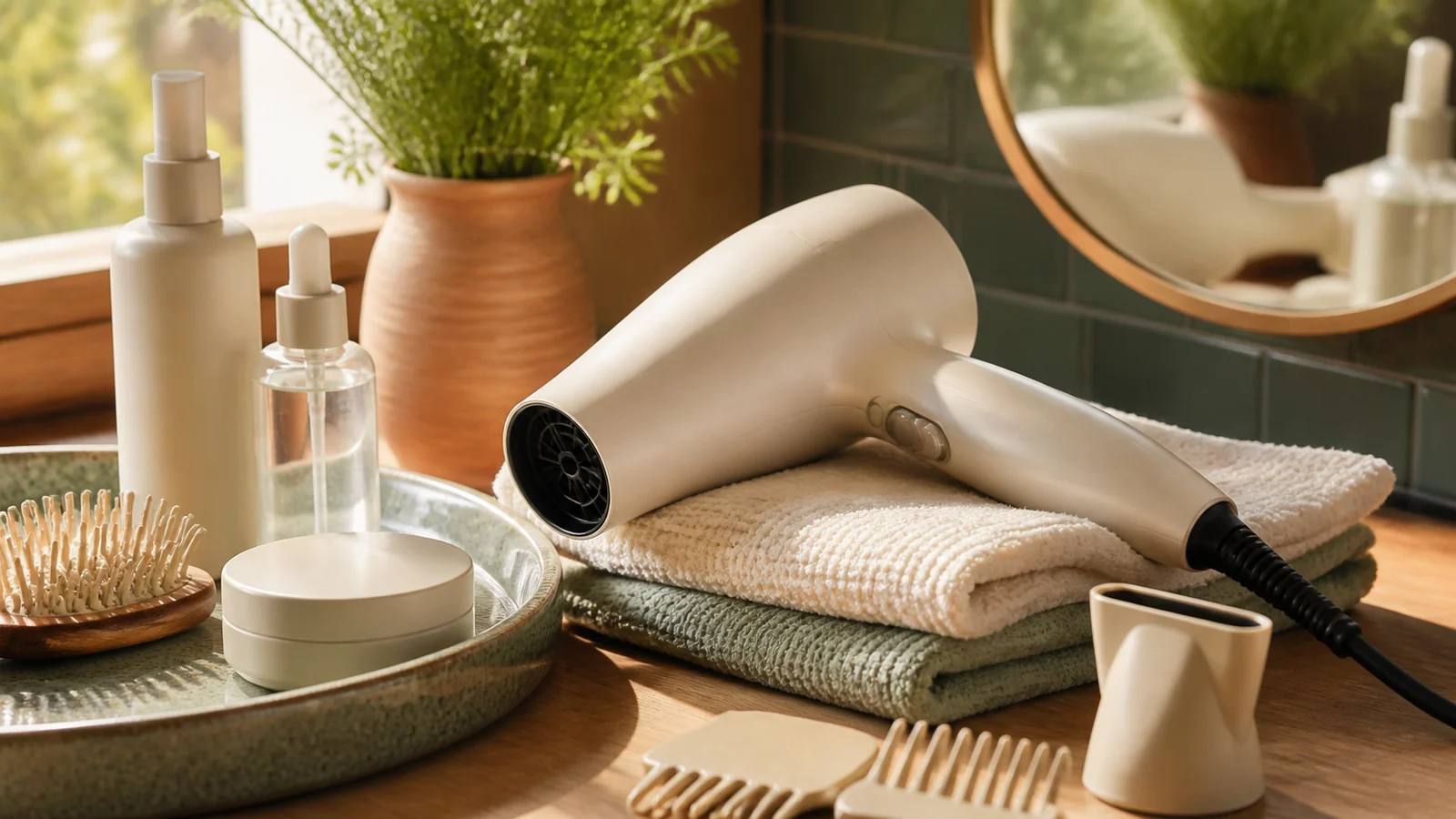 Care and ownership context for choosing a hair dryer: heat settings, attachments and handling
