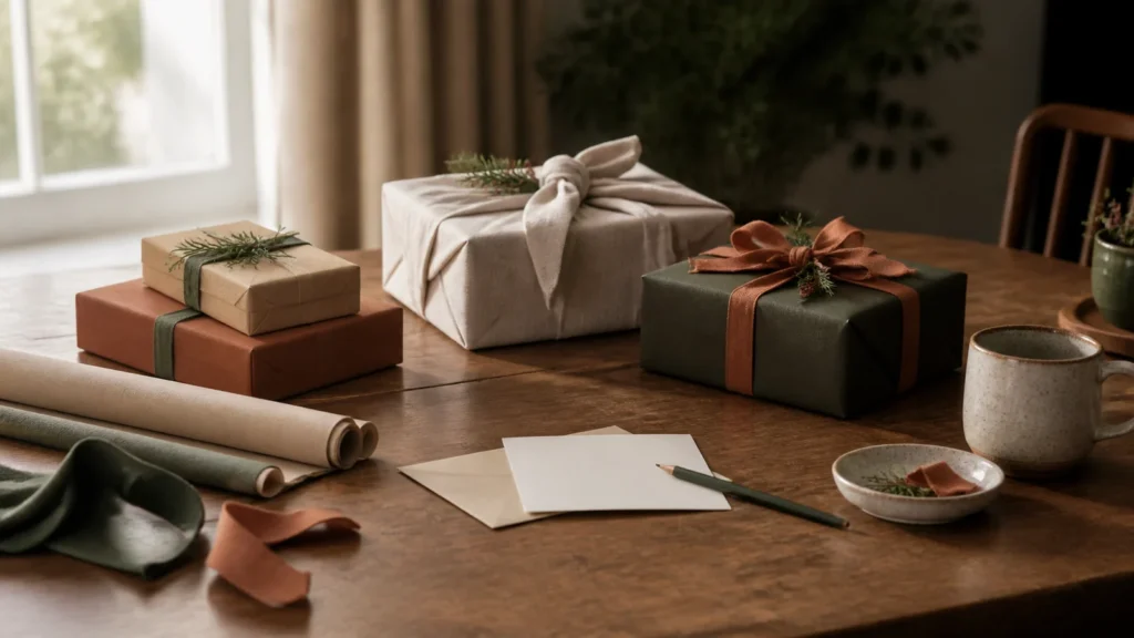 Editorial still life illustrating choosing a milestone gift without making price the message