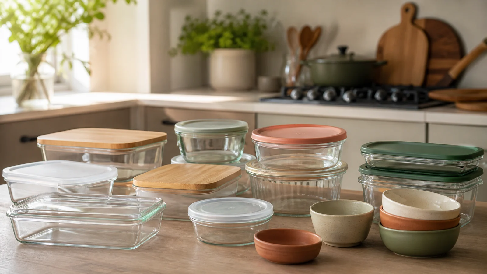 Selection details related to choosing food storage containers for a real refrigerator