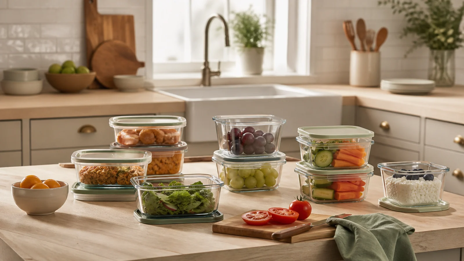 Care and ownership context for choosing food storage containers for a real refrigerator