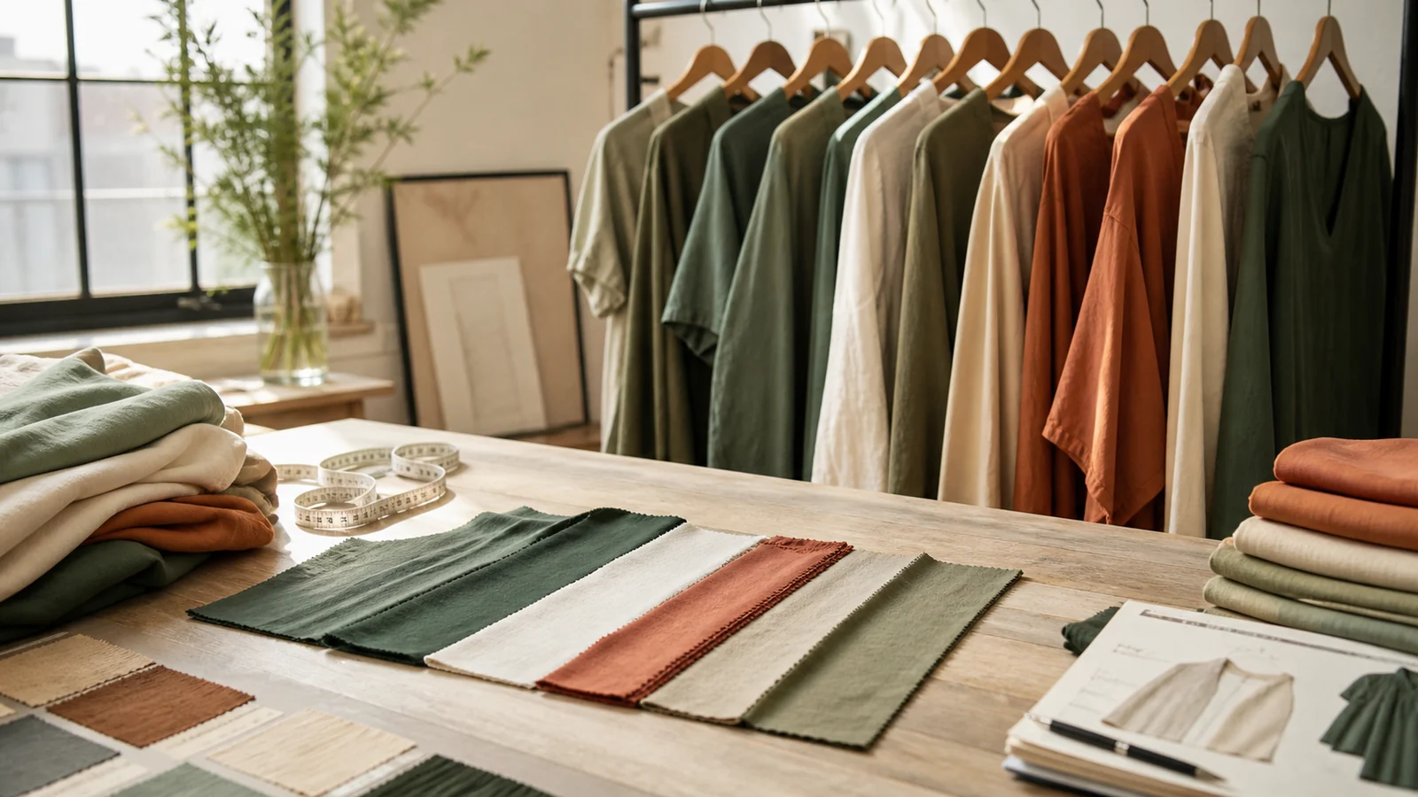 Selection details related to fabric weight and drape: what they change in a garment