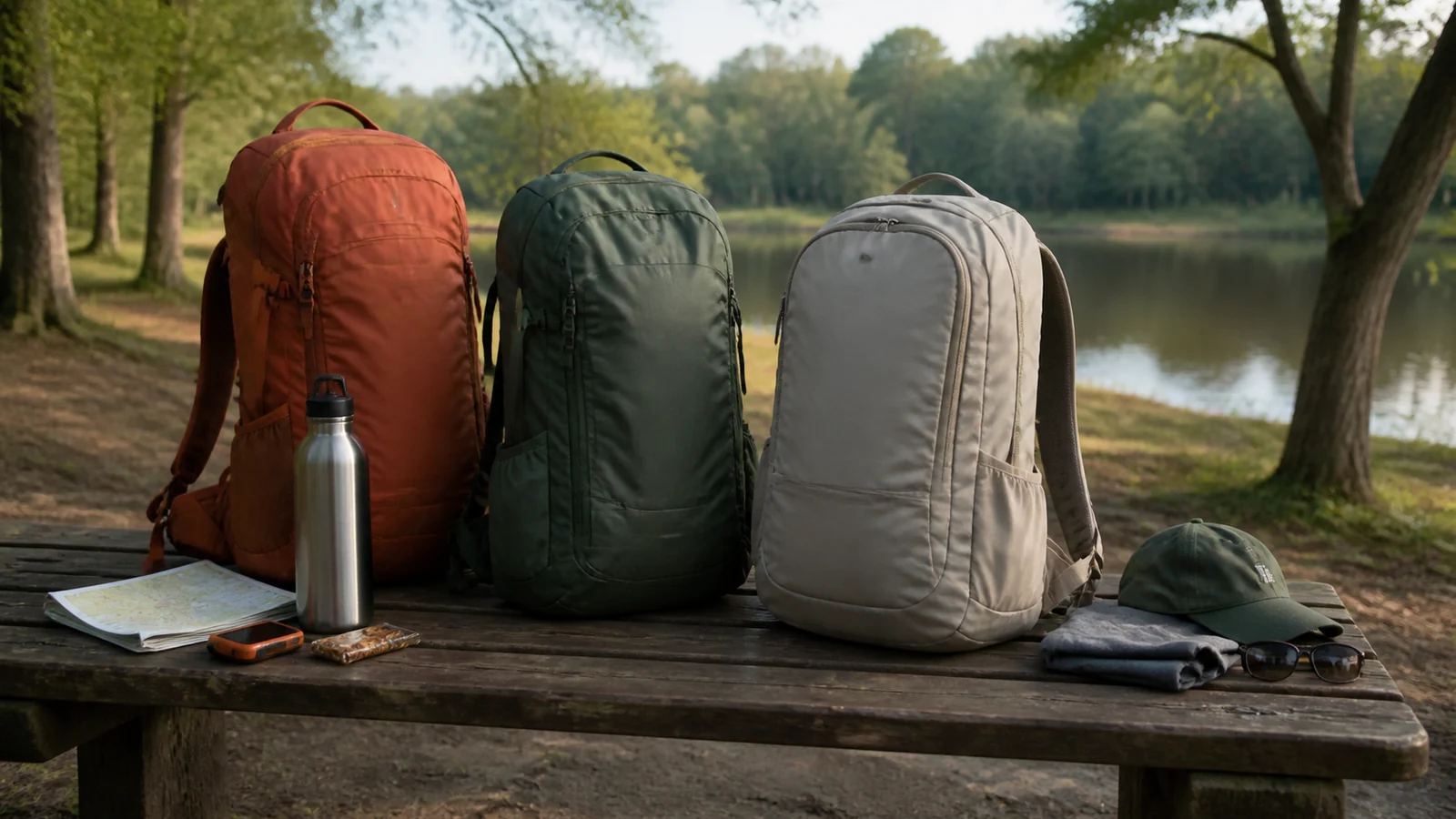 Selection details related to how to choose a daypack by fit, capacity and real use
