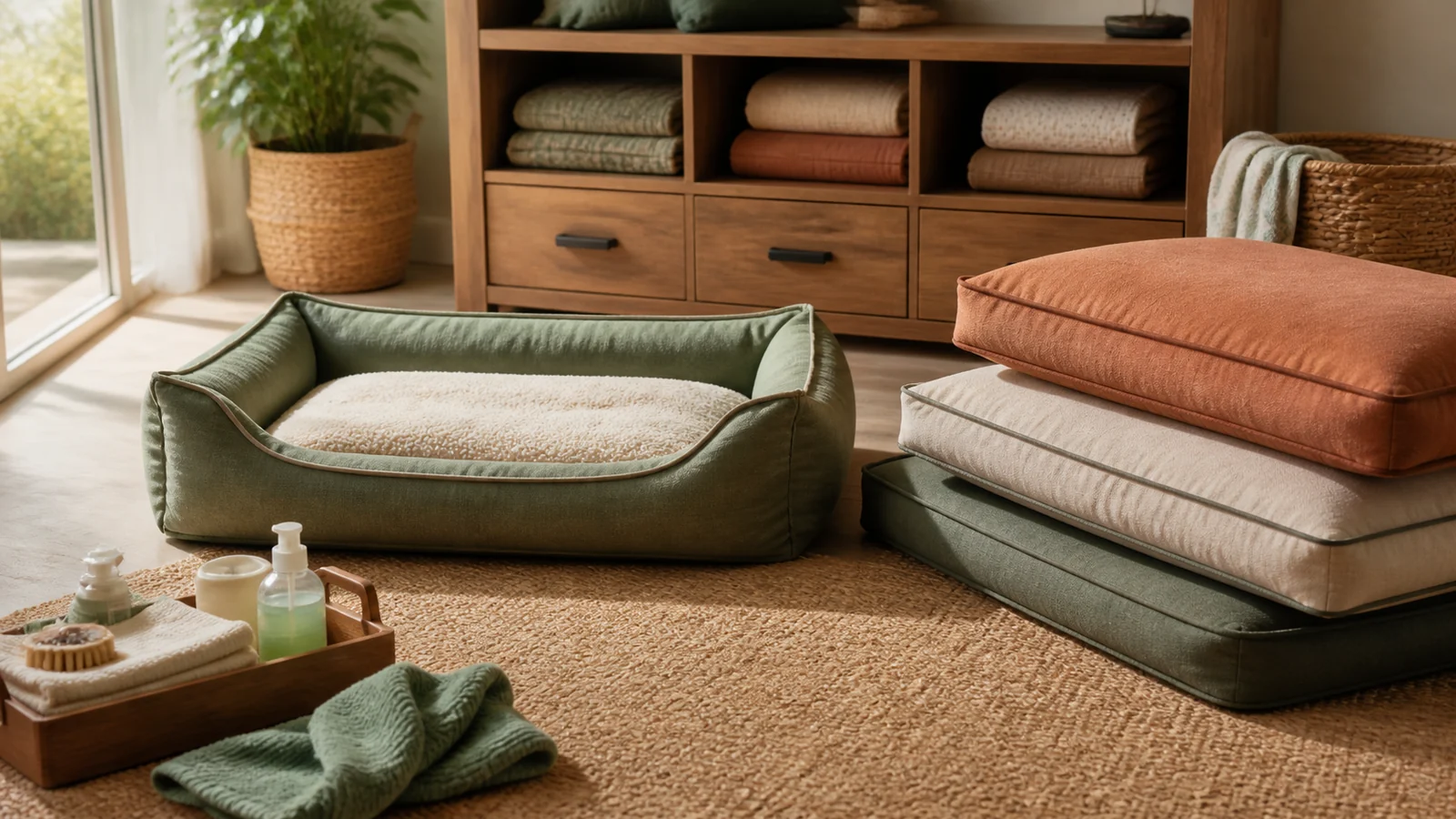 Care and ownership context for how to choose a dog bed by size, cover and cleaning routine
