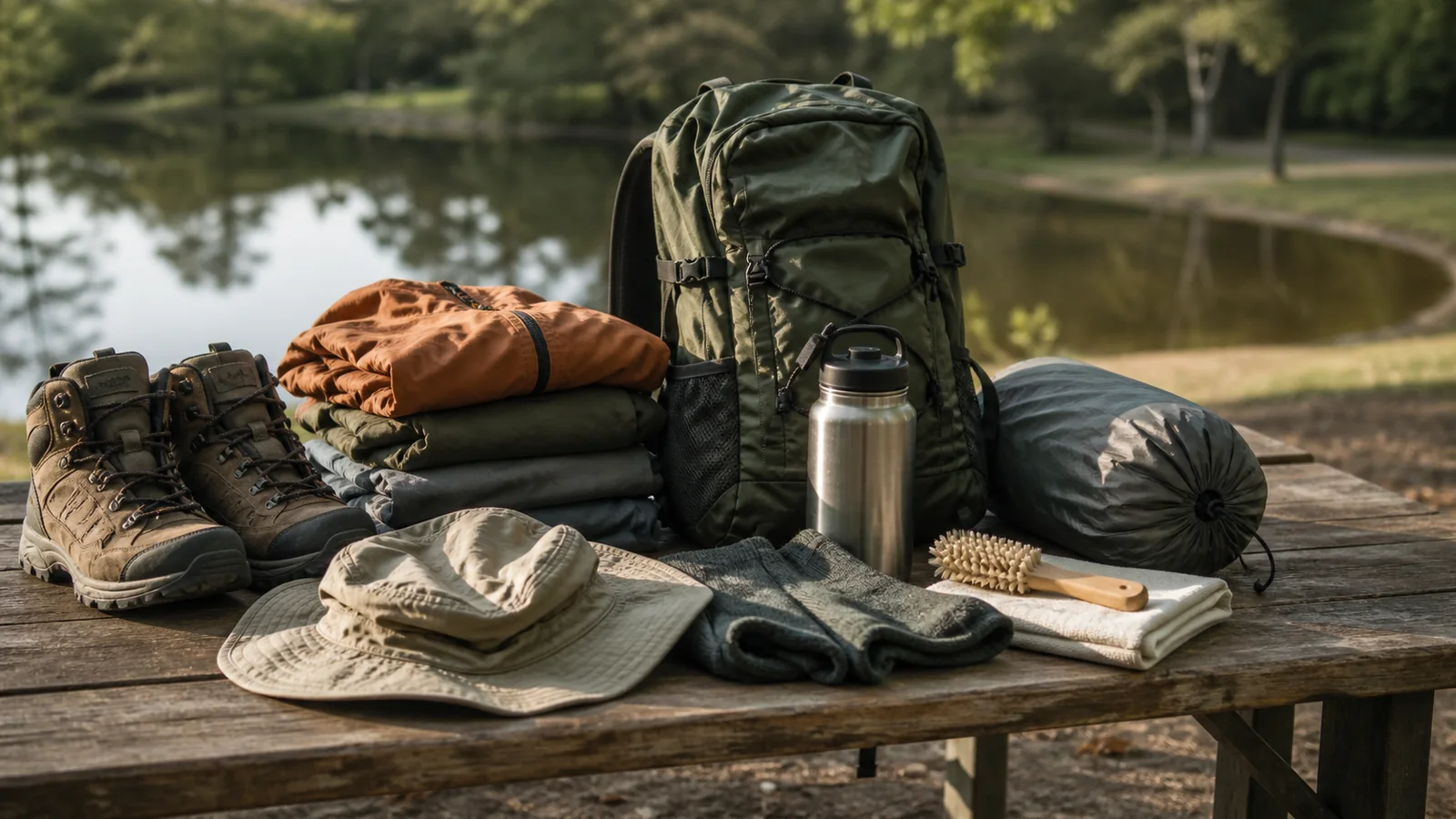 Selection details related to how to clean and dry outdoor gear before storage
