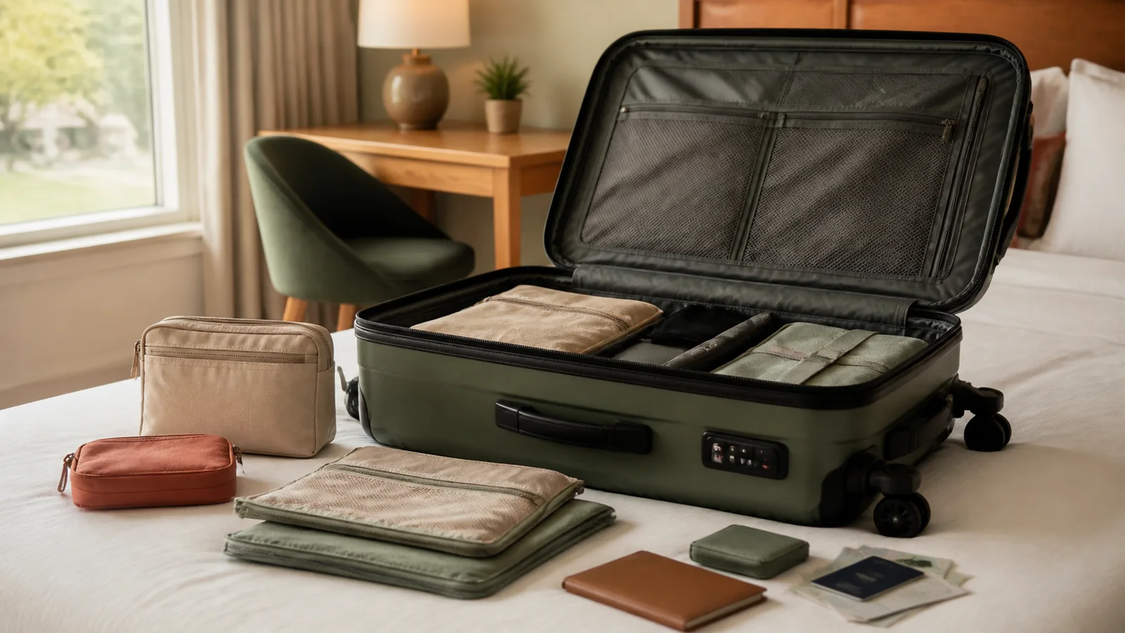Selection details related to how to clean and store luggage after a trip