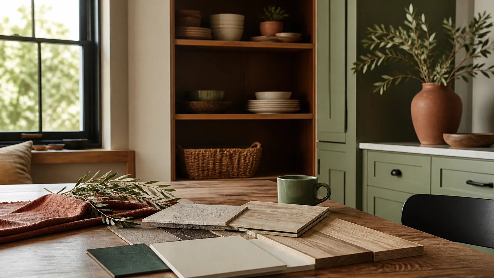 Care and ownership context for open shelving vs closed cabinets: access, dust and visual calm