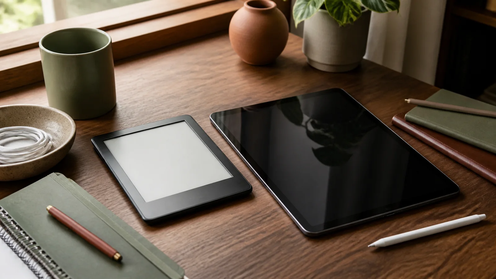 Selection details related to tablet vs e-reader: which screen fits the job