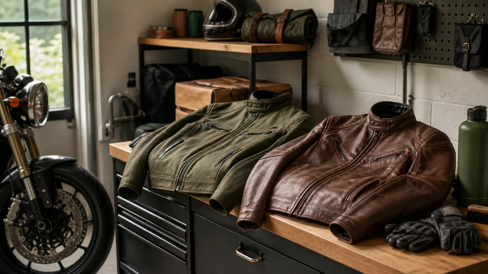 Care and ownership context for textile vs leather riding jackets: use, care and weather trade-offs