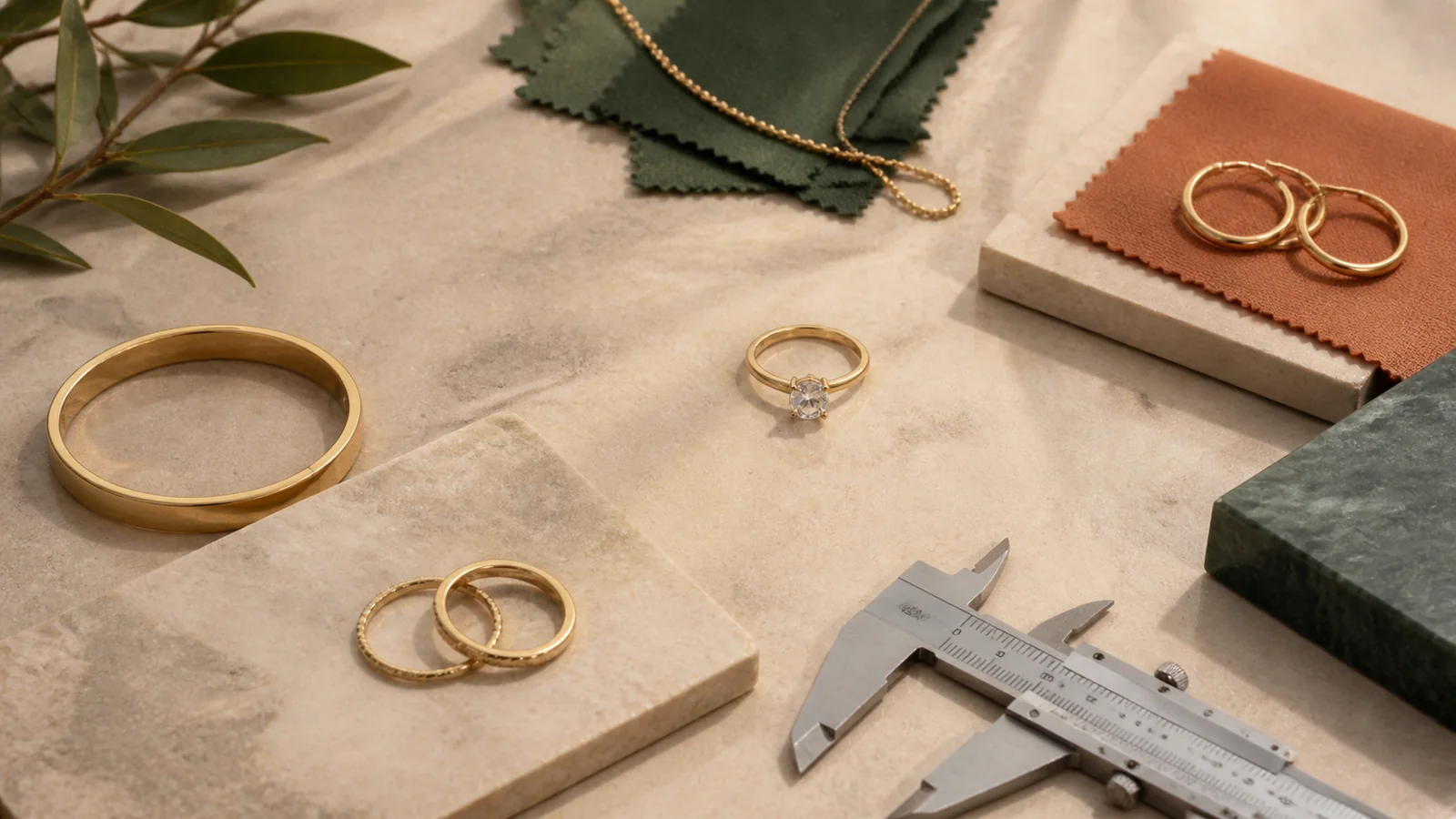 Editorial still life illustrating why jewelry value is more than a metal price